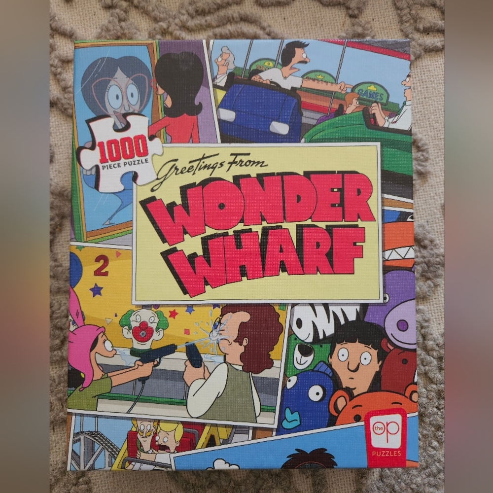 Bob's Burgers puzzle- wonder wharf- 1000pc